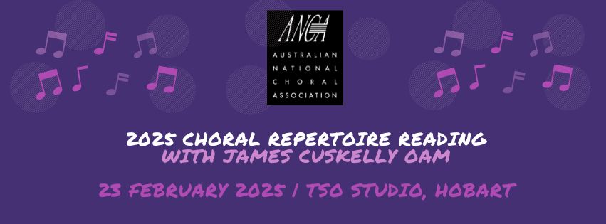 ANCA VIC-TAS Repertoire Reading Day with James Cuskelly OAM